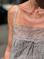 Charger l'image dans la galerie, Top lin AZELIA Taupe
