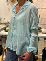 Charger l'image dans la galerie, Chemise AGATA Turquoise
