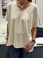 Charger l'image dans la galerie, Tee shirt uni LORIS Ecru
