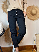 Charger l&#39;image dans la galerie, Pantalon THIBO Noir
