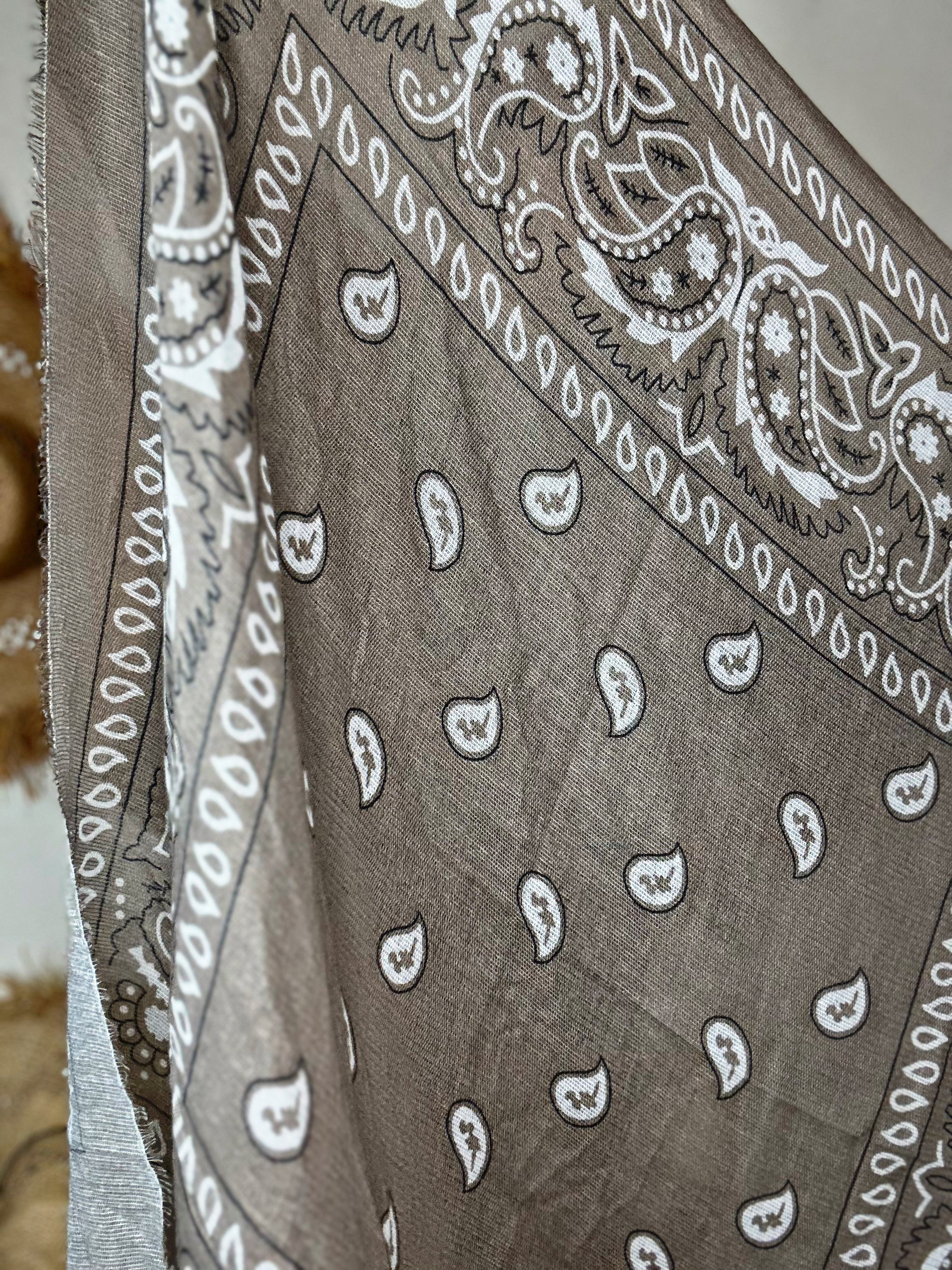 Foulard BANDANAS Taupe