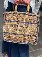 Charger l&#39;image dans la galerie, Sac RIVE GAUCHE Camel/Marine
