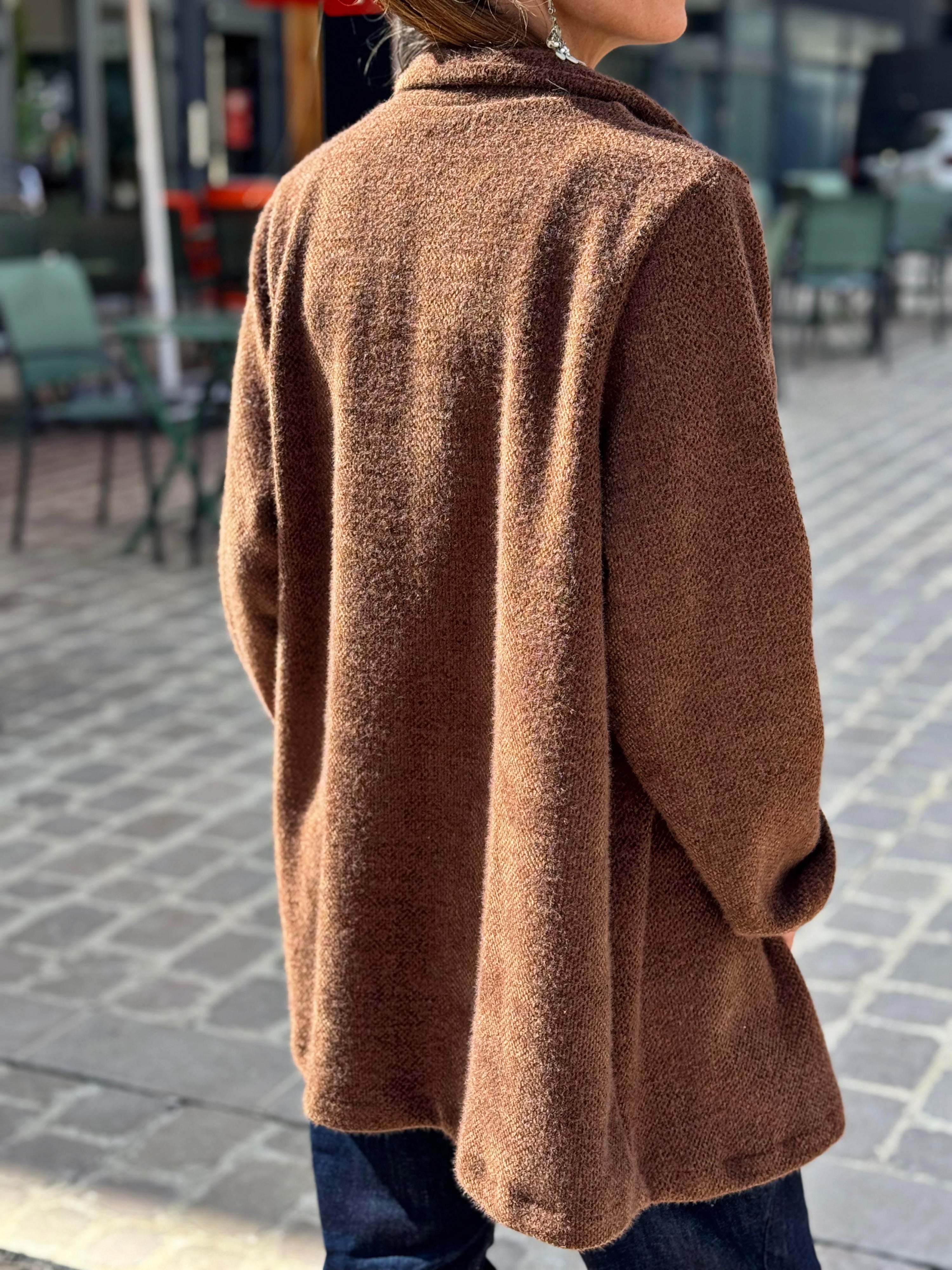 Manteau VIRGIL Chocolat