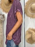 Charger l'image dans la galerie, Tee shirt FANNY Violet

