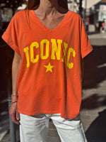 Charger l'image dans la galerie, T-shirt "Iconic" Orange - NOLAN
