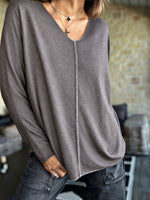 Charger l'image dans la galerie, Pull doux MARCO Choco
