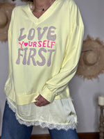 Charger l'image dans la galerie, Sweat fin ALBA Jaune
