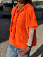 Charger l'image dans la galerie, Sweat Banditas orange coton gratté – SPATULA
