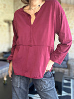 Charger l'image dans la galerie, Tee shirt MATEO Bordeaux
