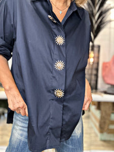 Chemise SOLYA Marine