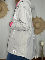 Charger l'image dans la galerie, Blouson léger BE HAPPY Beige
