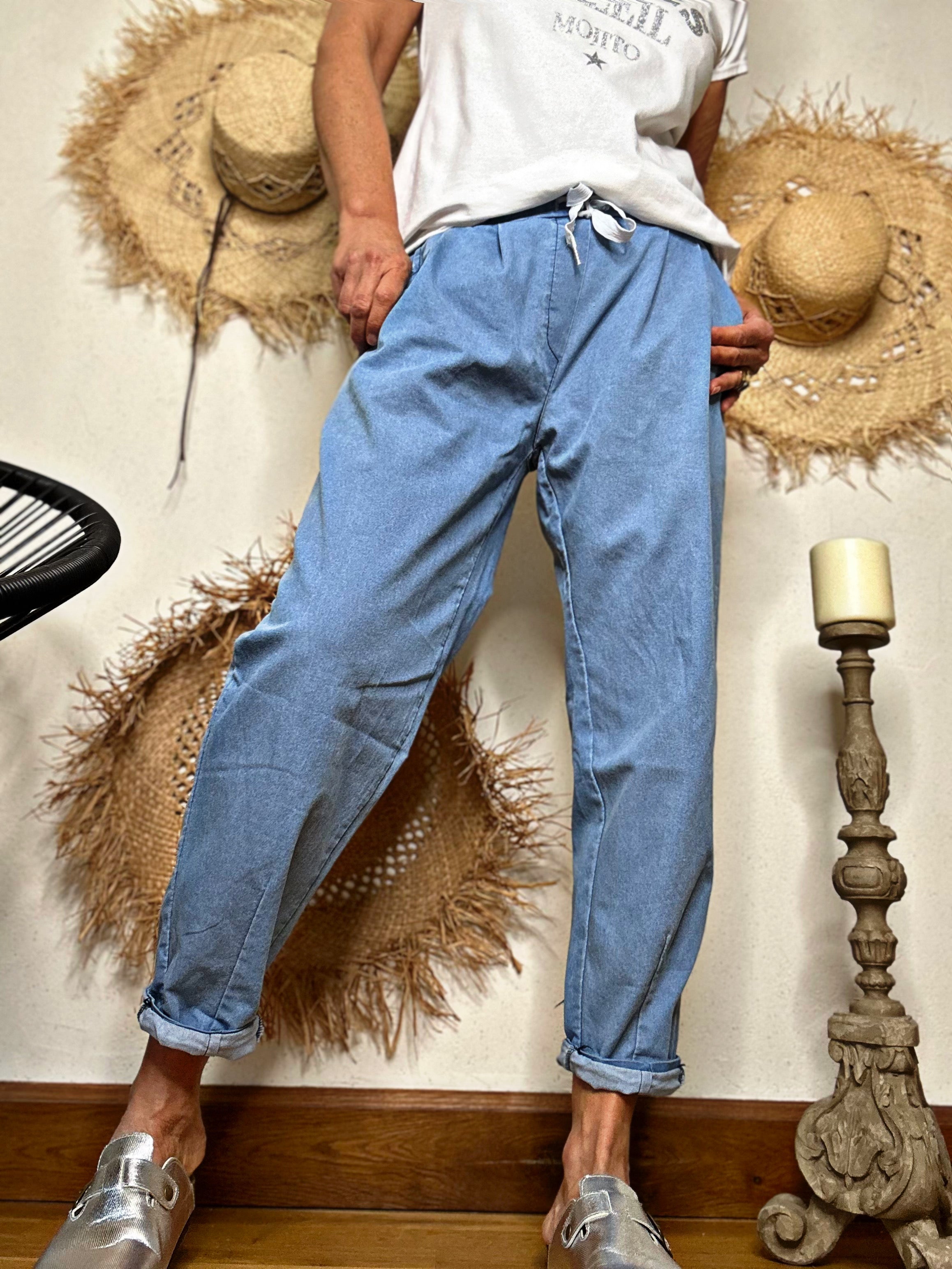 Pantalon ZACHARY Bleu