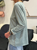 Charger l'image dans la galerie, T-shirt manches longues Kaki clair- ILONA
