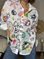 Charger l'image dans la galerie, Chemise BLOOM Lait
