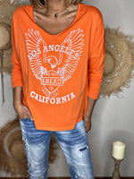 Charger l&#39;image dans la galerie, Tee shirt CALIFORNIA Orange
