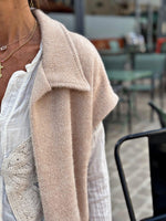 Charger l&#39;image dans la galerie, Veste sans manches LYNA Beige clair
