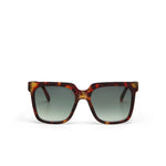 Charger l'image dans la galerie, Lunettes de soleil ROMA havana verres vert - OKKIA
