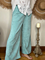 Charger l&#39;image dans la galerie, Pantalon EZIO Turquoise
