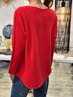 Charger l'image dans la galerie, Pull doux LINO Rouge
