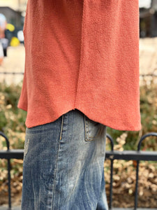 Pull doux LINO Corail