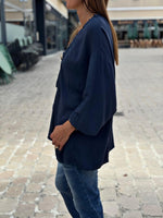 Charger l&#39;image dans la galerie, Blouse NAYA Marine
