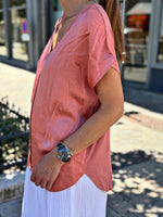 Charger l&#39;image dans la galerie, Top LIVIA Terracotta rosé
