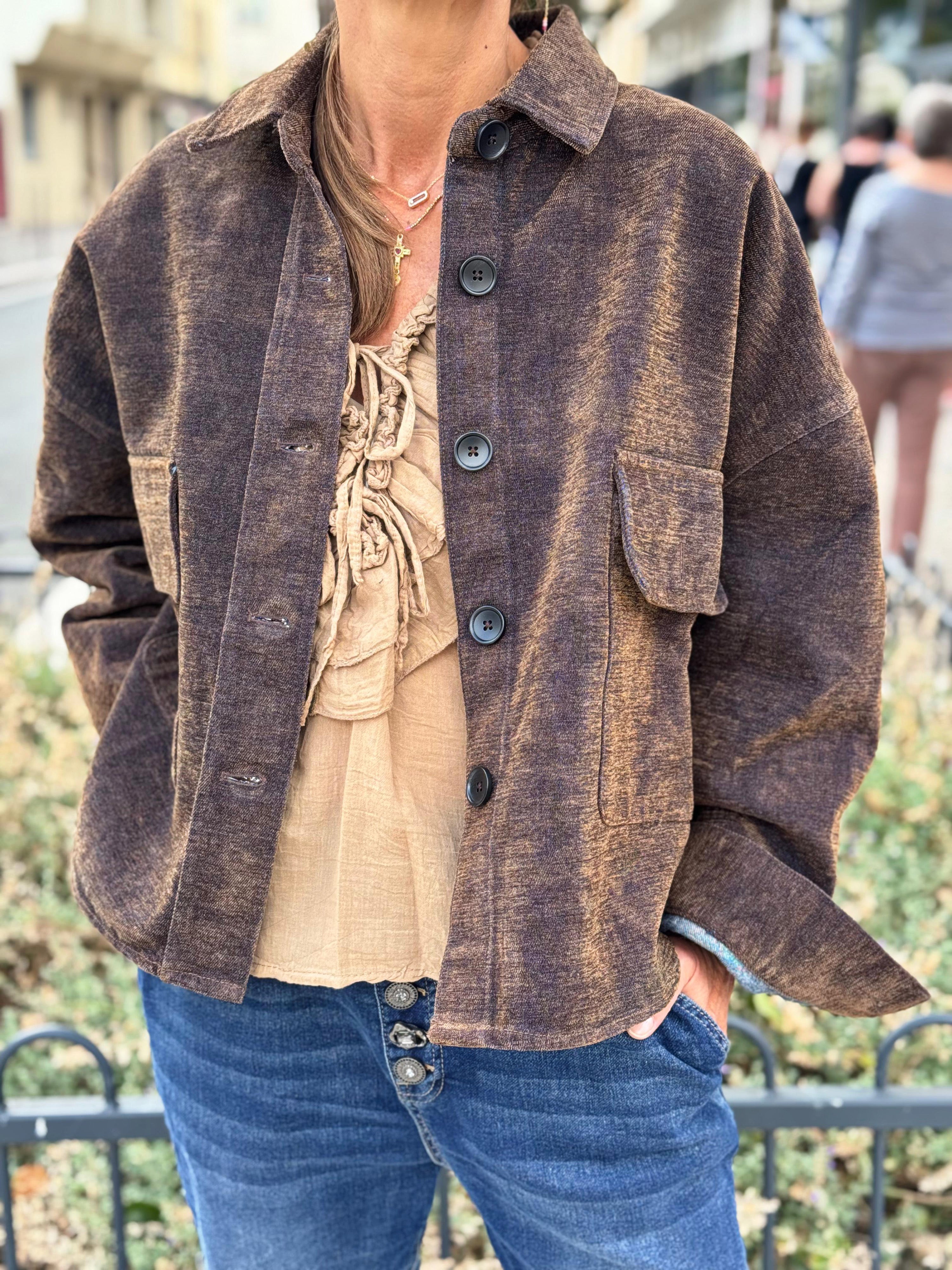 Blouson RAF Choco