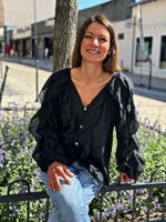 Charger l&#39;image dans la galerie, Chemise NINA Noir
