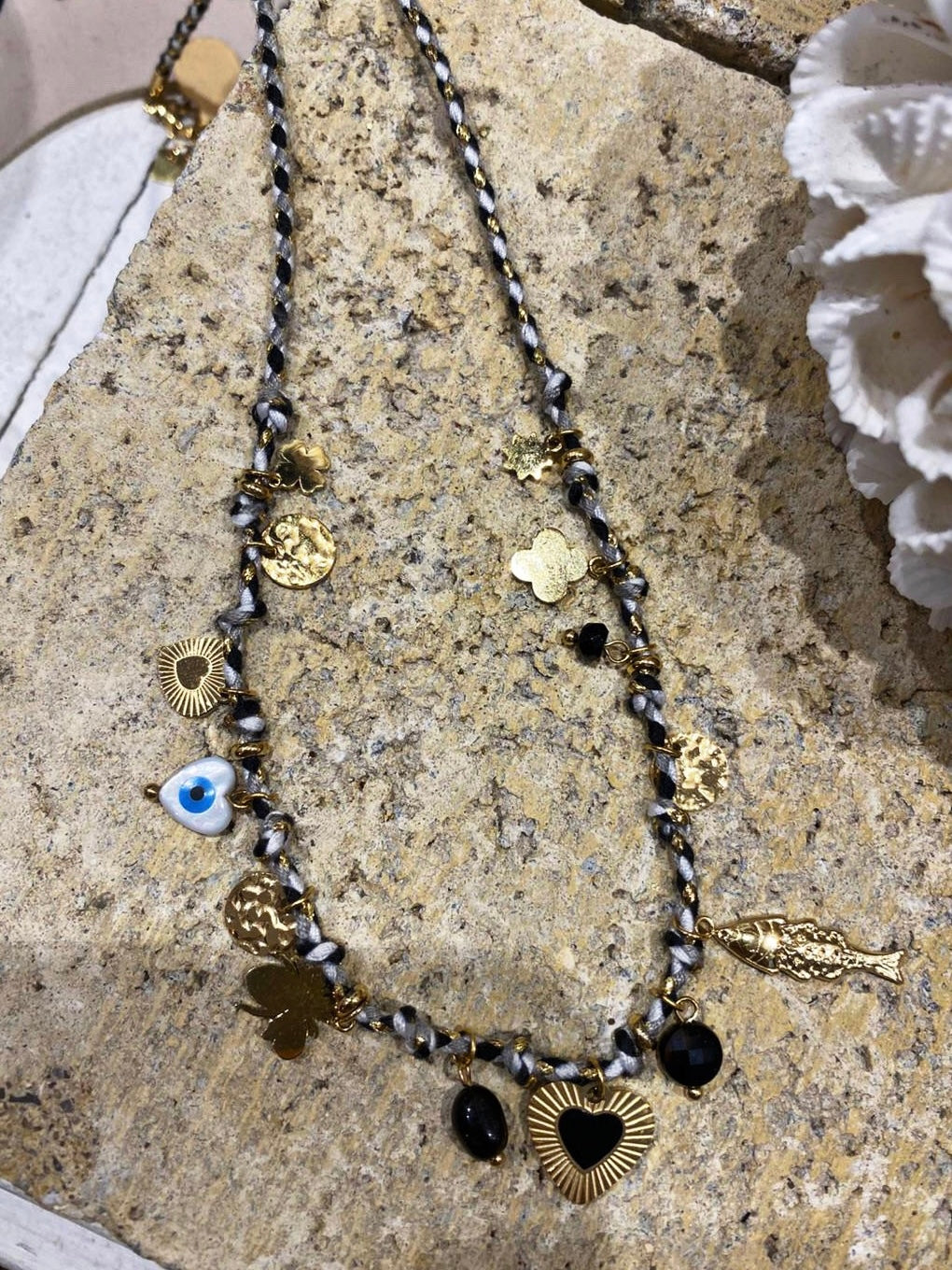 Collier SIA Noir