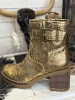 Charger l&#39;image dans la galerie, Boots MARGAUX Gold
