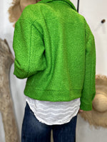 Charger l'image dans la galerie, Blouson bouclette GAB Vert
