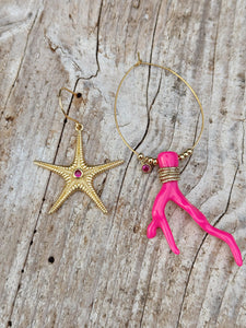 Boucles d'oreilles dépareillées LAVANA Ci.o.mi
