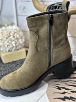 Charger l&#39;image dans la galerie, Boots KLARA Kaki

