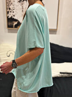 Charger l'image dans la galerie, Tee shirt uni LORIS Vert d'eau
