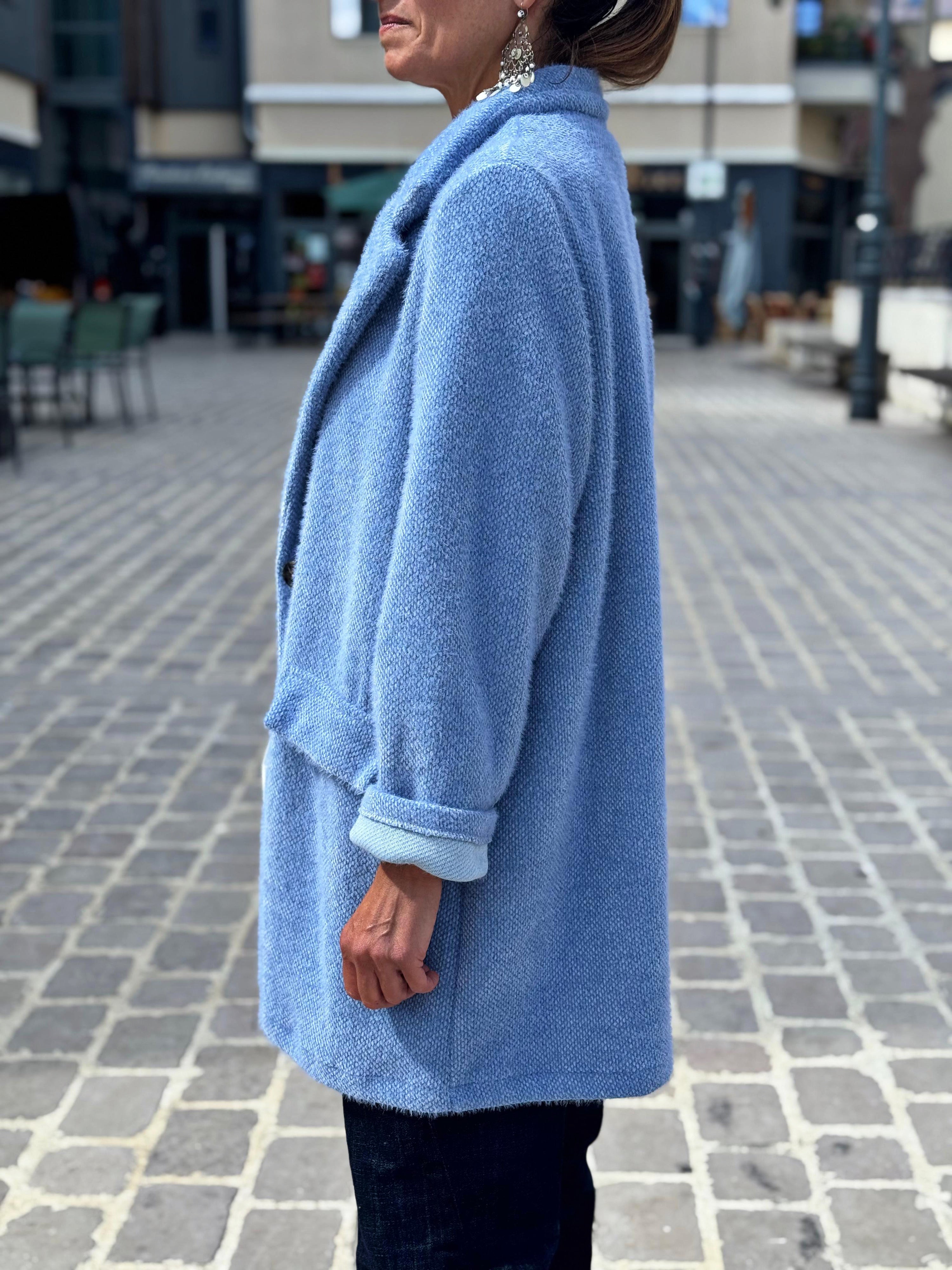 Manteau VIRGIL Bleu ciel