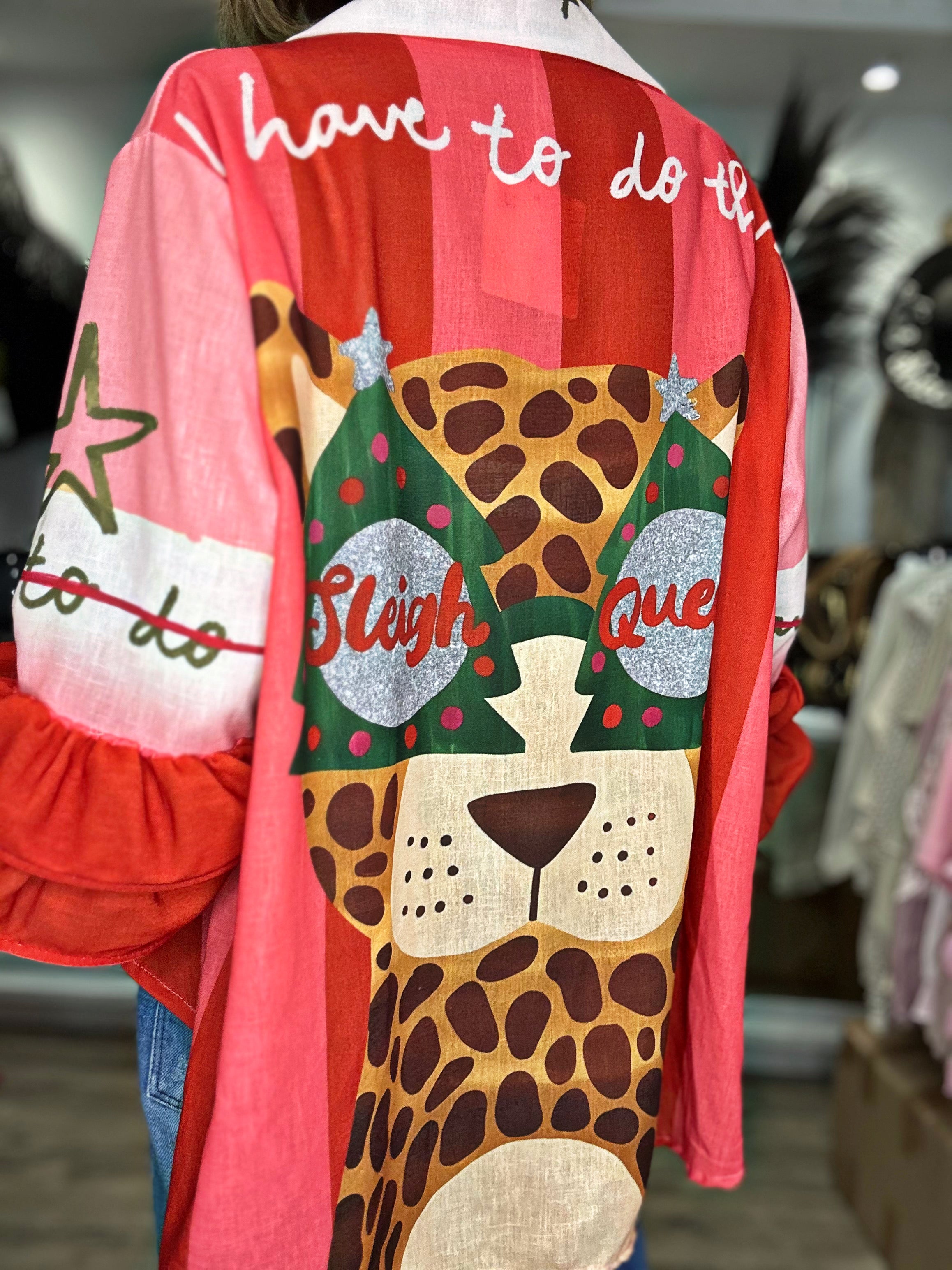 Chemise ALICIA Rouge/Rose