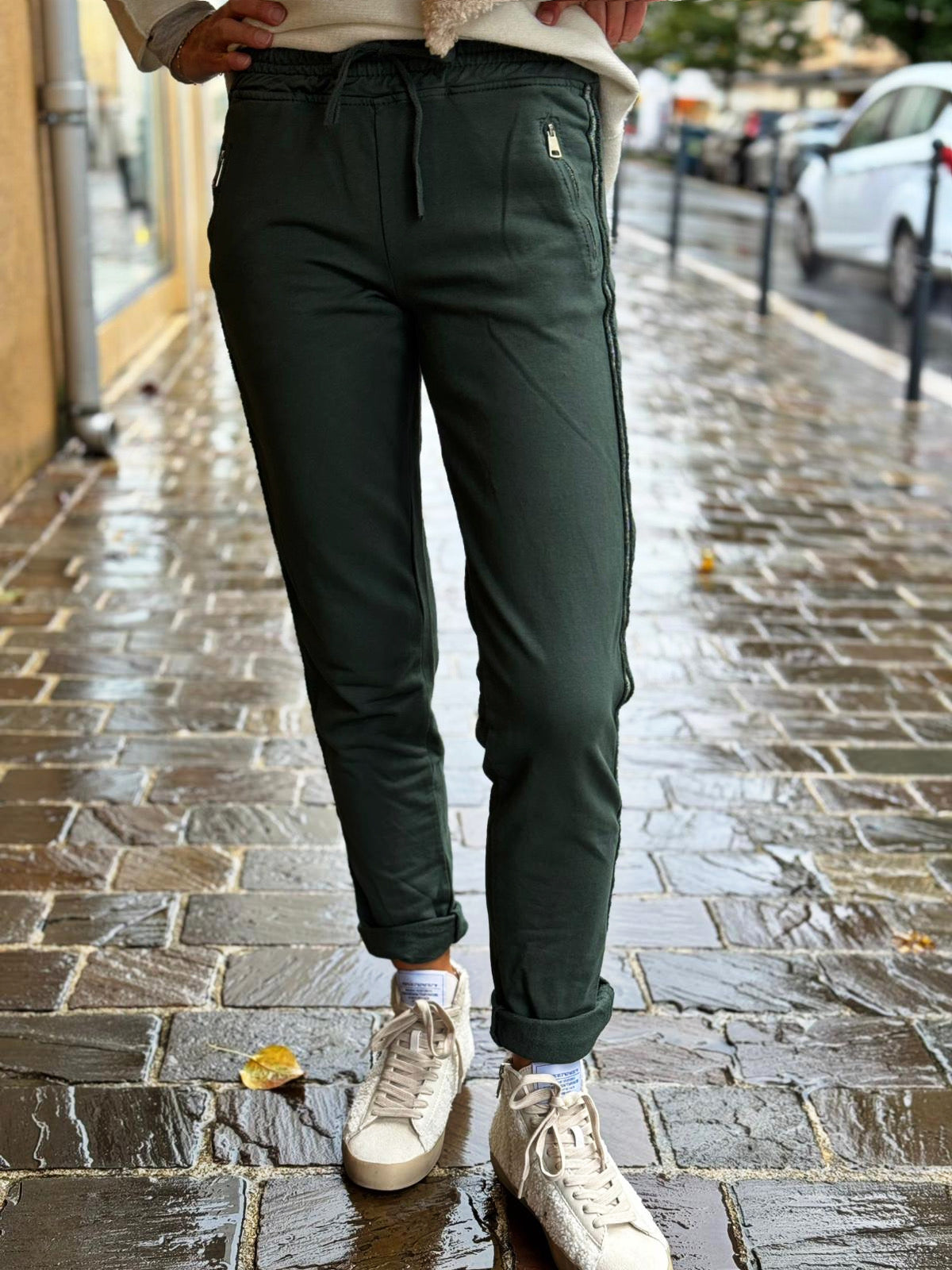 Jogg TOMI  Vert bouteille