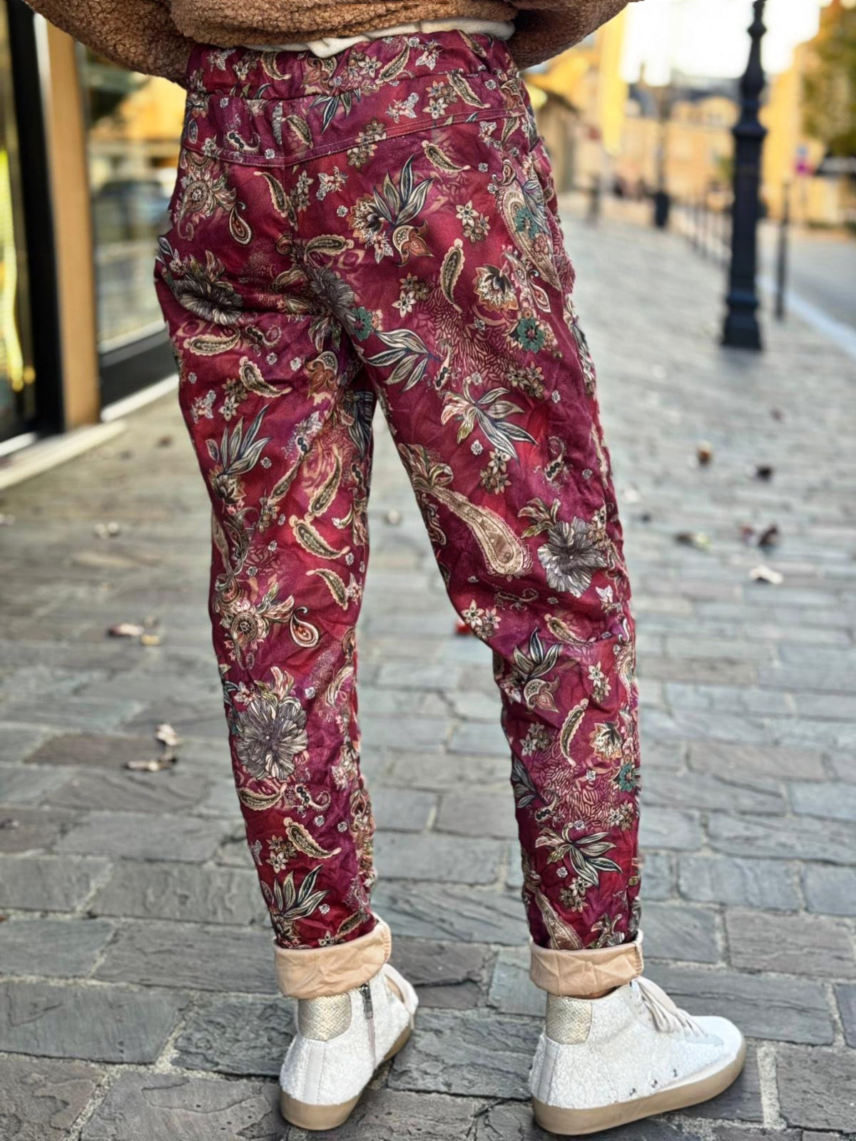 Pantalon TOSCANE Bordeaux