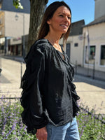 Charger l&#39;image dans la galerie, Chemise NINA Noir
