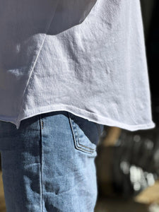 Tee shirt SMILE Blanc