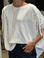 Charger l&#39;image dans la galerie, Sweat fin CLEO Blanc

