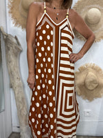 Charger l'image dans la galerie, Robe PALOMA Caramel
