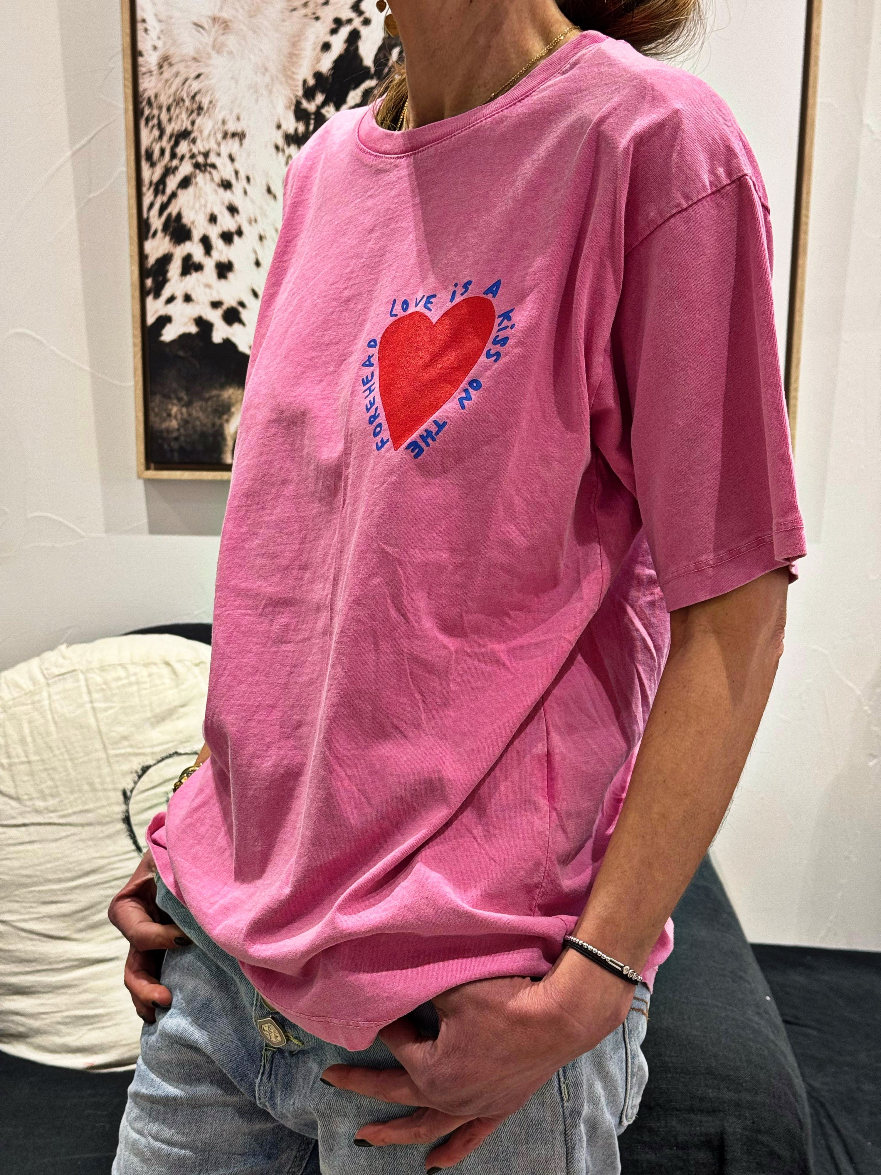 Tee shirt LINOA Fuchsia