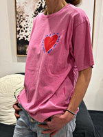 Charger l&#39;image dans la galerie, Tee shirt LINOA Fuchsia
