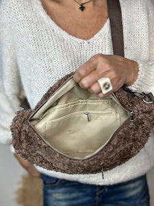 Sac banane ANGE Taupe