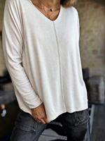 Charger l'image dans la galerie, Pull doux MARCO Greige
