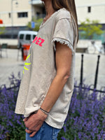 Charger l&#39;image dans la galerie, Tee shirt ST-TROPEZ Camel clair
