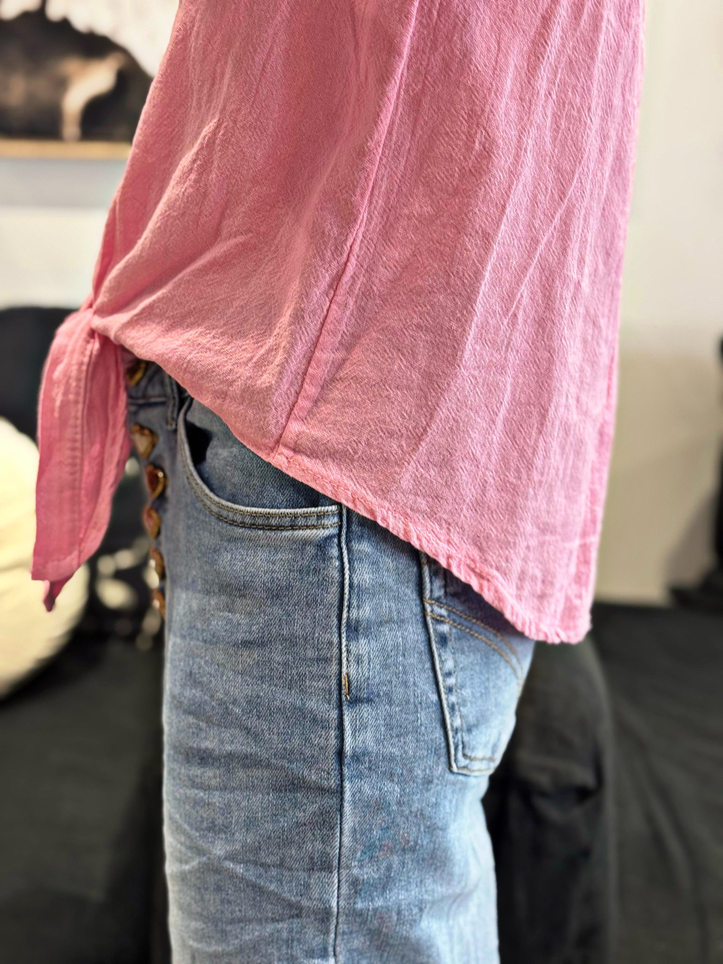 Chemise CUBA Rose malabar