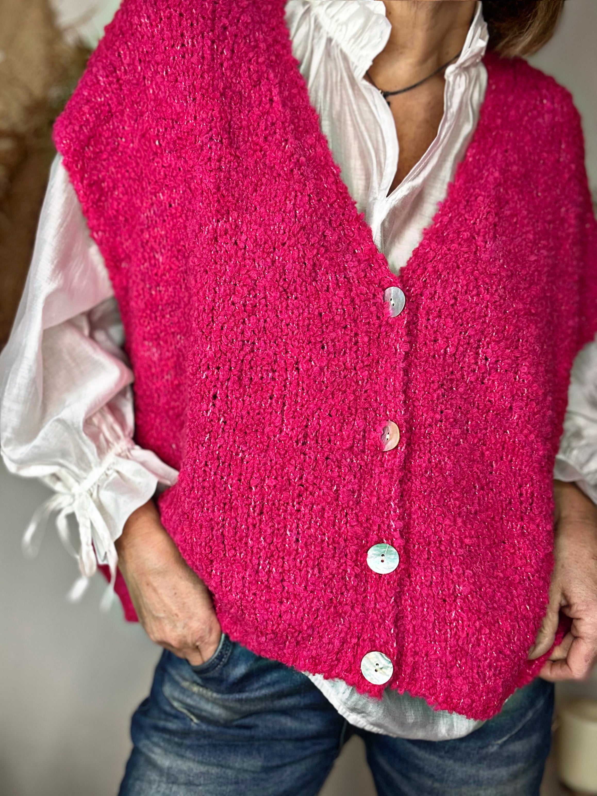 Gilet GIPSY Fuchsia