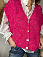 Charger l&#39;image dans la galerie, Gilet GIPSY Fuchsia
